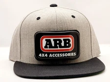 ARB 4x4 Hat, Removable Metal Patch, Snapback