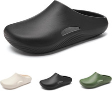 Garden Clogs for Women Men Lightweight Slip-On  Arch Support Nurse Sandals,Comf