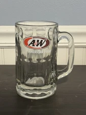 A & W "ALL AMERICAN FOOD"  12 OZ.  DRINKING GLASS MUG