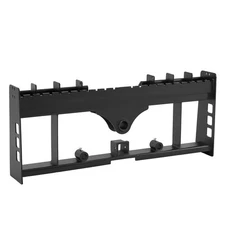 Uimoso 45" Skid Steer Pallet Frame w/2" Hitch Receiver and Spear Sleeves 4000lbs