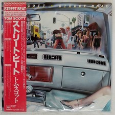 TOM SCOTT STREET BEAT CBS/SONY 25AP1706 Japan OBI VINYL LP
