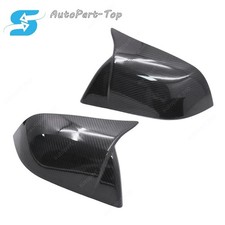 For 2017-2025 Tesla Model 3 M Style Real Carbon Fiber Replacement Mirror Covers