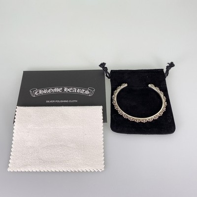 CHROME HEARTS Cross band Silver Bangle | eBay