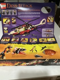 LEGO 7477 DINO ATTACK T-1 TYPHOON  Vs T-REX 100% COMPLETE
