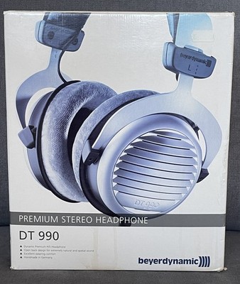 Beyerdynamic DT 990 Premium Edition - Kopfhörer - Headphones - 250 Ohm Silber