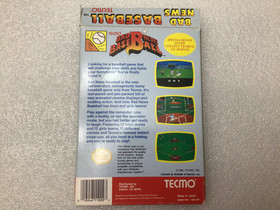 Bad News Baseball (Nintendo NES) Tecmo