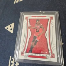Ayo Dosunmu 97/99 National Treasure Basketball Card Limited Edition