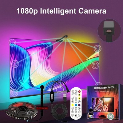 LED TV Backlight Strip with Screen Color Capture, App Control and Bluetooth