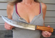 RARE! Vtg Ontario Knife Co. Old Hickory 10
