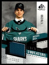 2025-26 SP Game Used Rookie Sweaters Michael Misa 178/299 #RS-MM