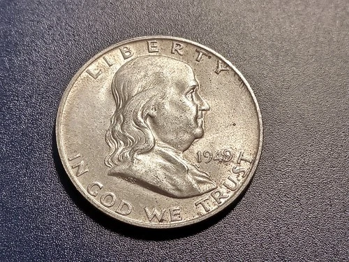 Uncirculated 1949-D Franklin Half Dollar