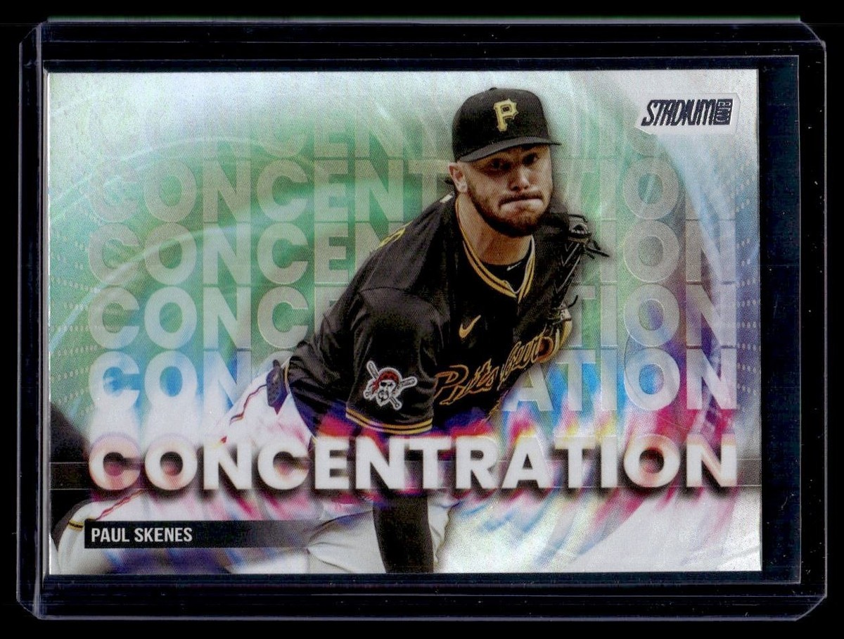 2025 Stadium Club Concentration Paul Skenes Pittsburgh Pirates #C 