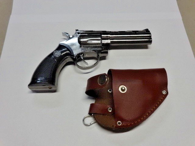 Smith And Wesson Colt 357 Gun Revolver Jet Torch Lighter USA Stocked And  Shipped