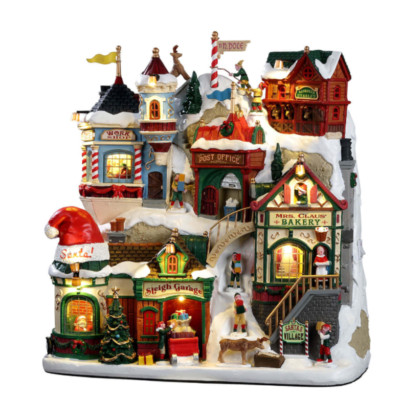 Lemax - Santa's Village - Weihnachtsdorf Fassade beleuchtet 25925