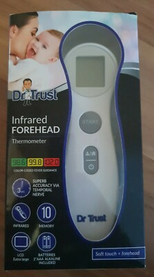 Dr.Trust Non-contact Infrared Thermometer Handheld Battery Forehead Type