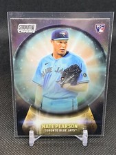 2021 Topps Stadium Club Chrome Nate Pearson Crystal Ball | Toronto Blue Jays