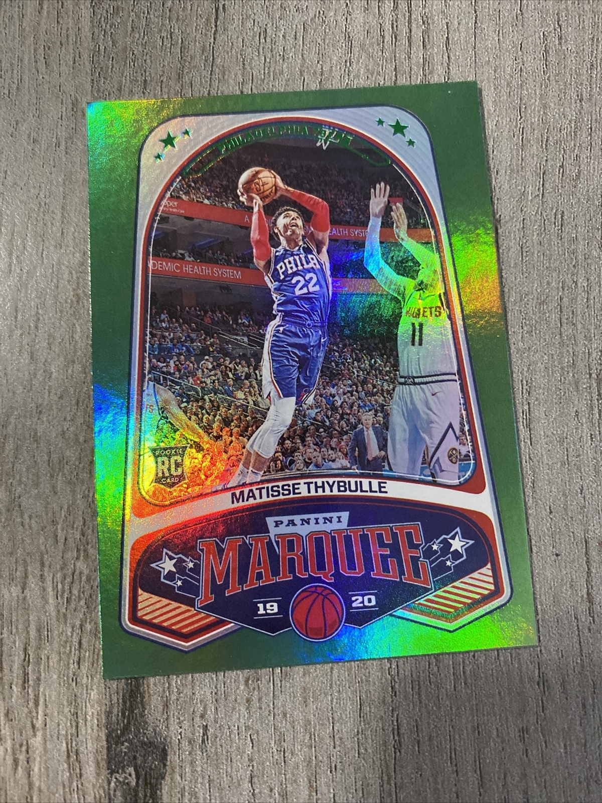 MATISSE THYBULLE RC 2019-20 RC Panini Chronicles Marquee Green #270 ROOKIE NM+