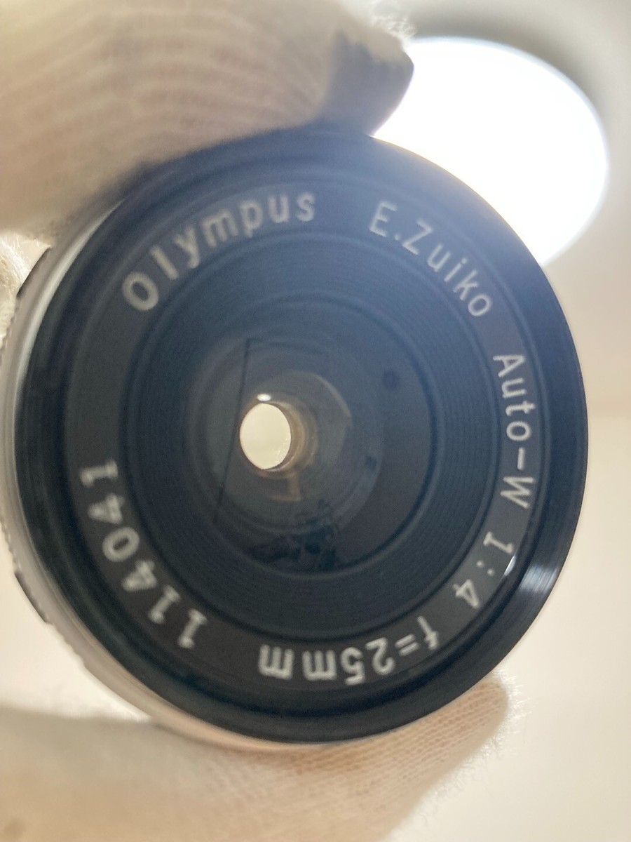 Mint】Olympus E.Zuiko Auto-W 25mm f/4 Lens For Pen F FT from Mint】Olympus E.Zuiko Auto-W 25mm f/4 Lens For Pen F FT from
