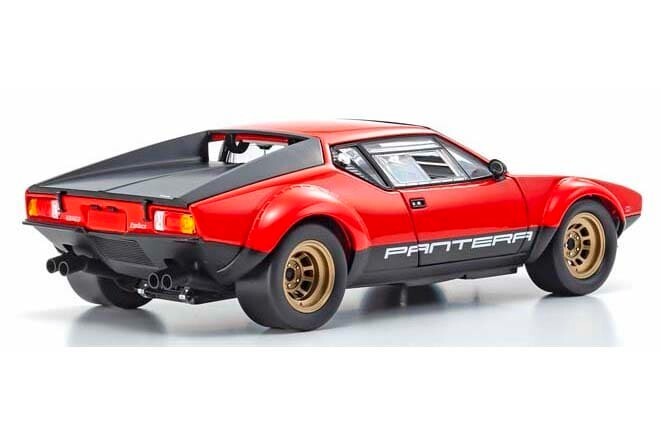 1/18 Scale De Tomaso Pantera GT4 Red/Black KY8853R Car Toy