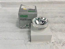 Ushio Halogen Projector Lamp EXR 82V 300W New Old Stock Damaged Box