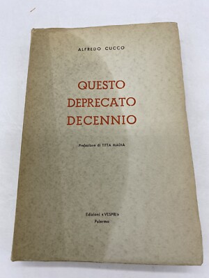 ALFREDO CUCCO - DIESES VERALTETE JAHRZEHNT - AUSGABEN ''VESPER'' 1957