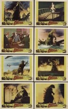 GODZILLA LOBBY CARDS MOVIE POSTER Rare Hot Vintage