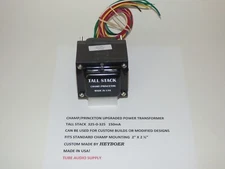 HEYBOER CHAMP / PRINCETON UPGRADED TALL STACK POWER TRANSFORMER, MADE IN USA