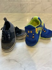 2 Pr- Toddler Boy's Shoes-Under Armour Crazy 8 -Size 6