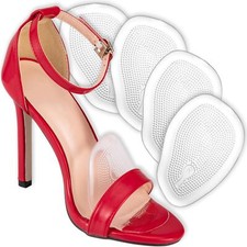 2 Pairs Metatarsal Foot Pads Cushioned High Heel Inserts for Ball of Foot