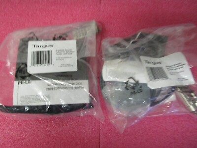 Lot of 2 Targus Notebook DEFCON CL Serialized Combo Cable Lock Model: PA410S-25