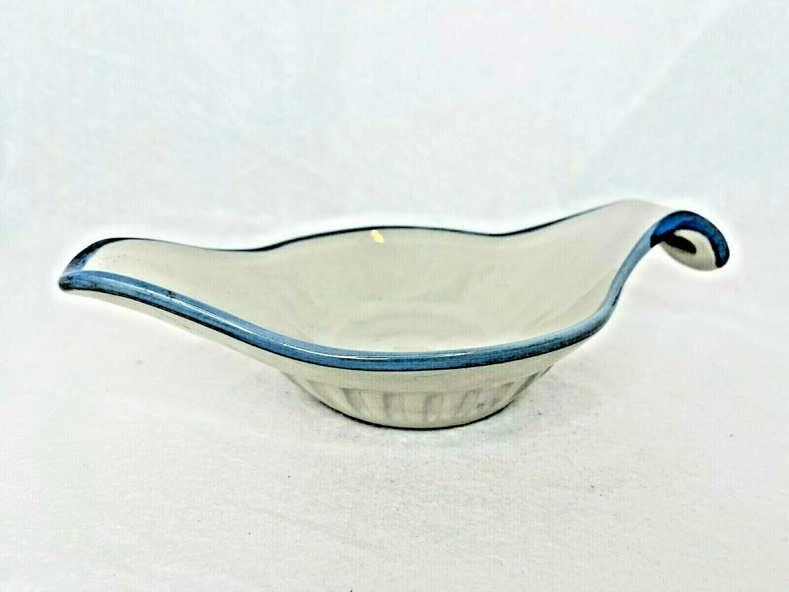 Louisville Stoneware Blue Bands Egg Strainer for Large Egg Maker Set Microwave