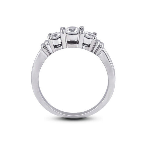 2 1/4ct D VS2 Round Natural Diamonds 14k  Vintage Style Engagement Ring - Afbeelding 1 van 4