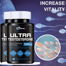 2 Bottles Increase Sperm Count, Improve Sperm Health, Enhance Sperm Mobility