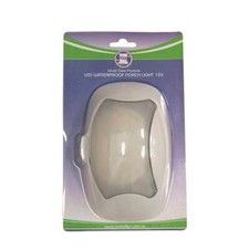 Luce da portico impermeabile ideale per l'ingresso di una roulotte. 18 LED super