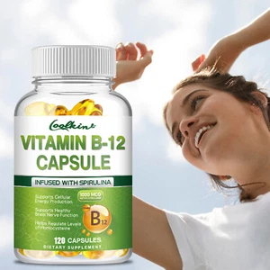 Vitamine B-12 Méthylcobalamine 1000mcg - Santé du coeur et du cerveau, Production d'énergie