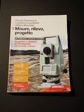 MISURE RILIEVO PROGETTO VOL.1 - QUINTA EDIZIONE - R.CANNAROZZO - ZANICHELLI