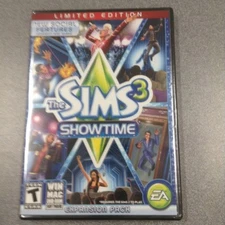 NEW SEALED - The Sims 3 Showtime - Limited Edition - PC 2012  New & Sealed