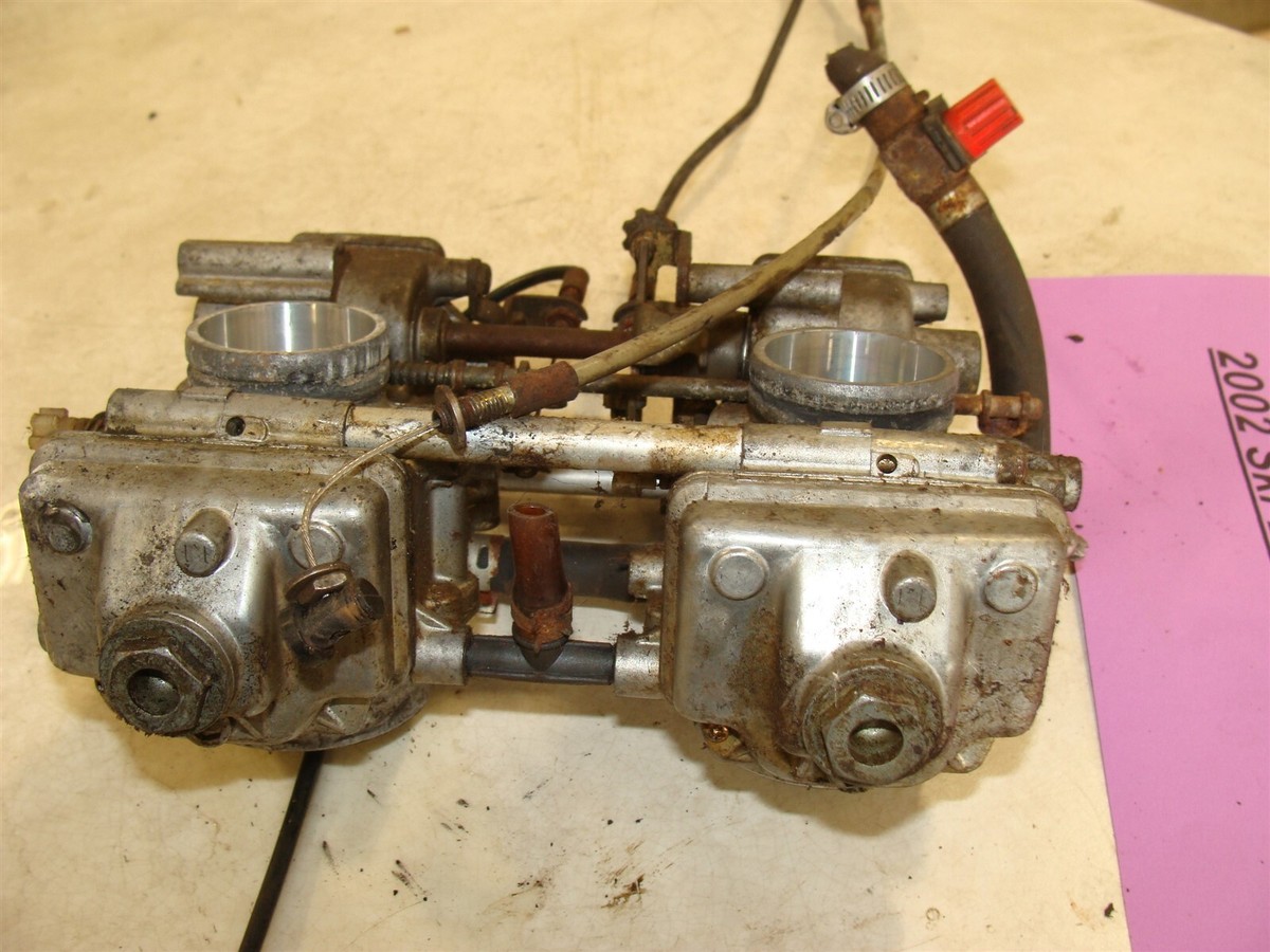 2002 SKI-DOO MXZ-700R zx Mikuni flat slide carbs carburetors choke
