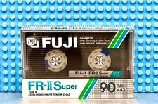FUJI  FR II-S SUPER 90 1985  TYPE II   BLANK CASSETTE TAPE 1  SEALED 