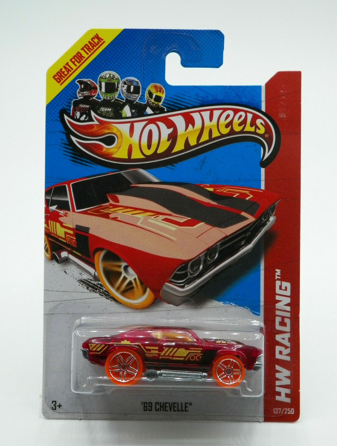 Hot Wheels HW Racing '69 Chevelle Red 2013 New