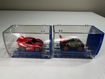Teamsters Micro Motorz Lot of 2 Micro Roller Ball Racer Car Series 1