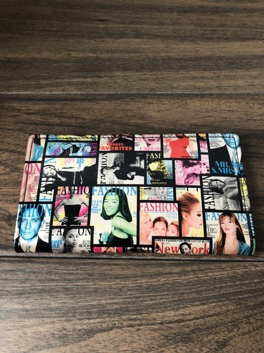 Magazine cover wallet card holder Or checkbook holder - Picture 4 of 8