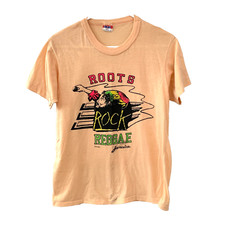 Vintage Roots Rock Reggae Jamaica Bob Marley Single Stitch Band Tee Shirt
