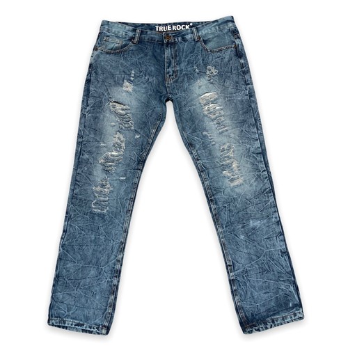 True Rock Jeans 38x32 Men's Blue 