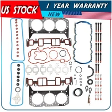 Head Bolts Lower Gasket Set Engine Cylinder Head Gasket Set 96-98 For GMC K1500