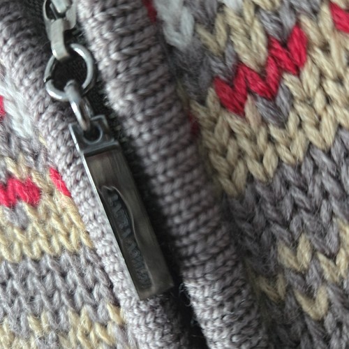 Laura Ashley Zip Cardigan Pure Wool With Pockets Size Medium Vintage 1990's VGC - Bild 9 von 19
