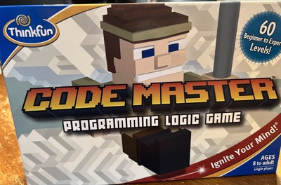 Thinkfun Code Master Programming Logic Minecraft Board Game Complete Game Gift