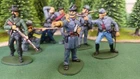ACW SET 26 AMERICAN CIVIL WAR CONFEDERATE INFANTRY 54MM 1/32
