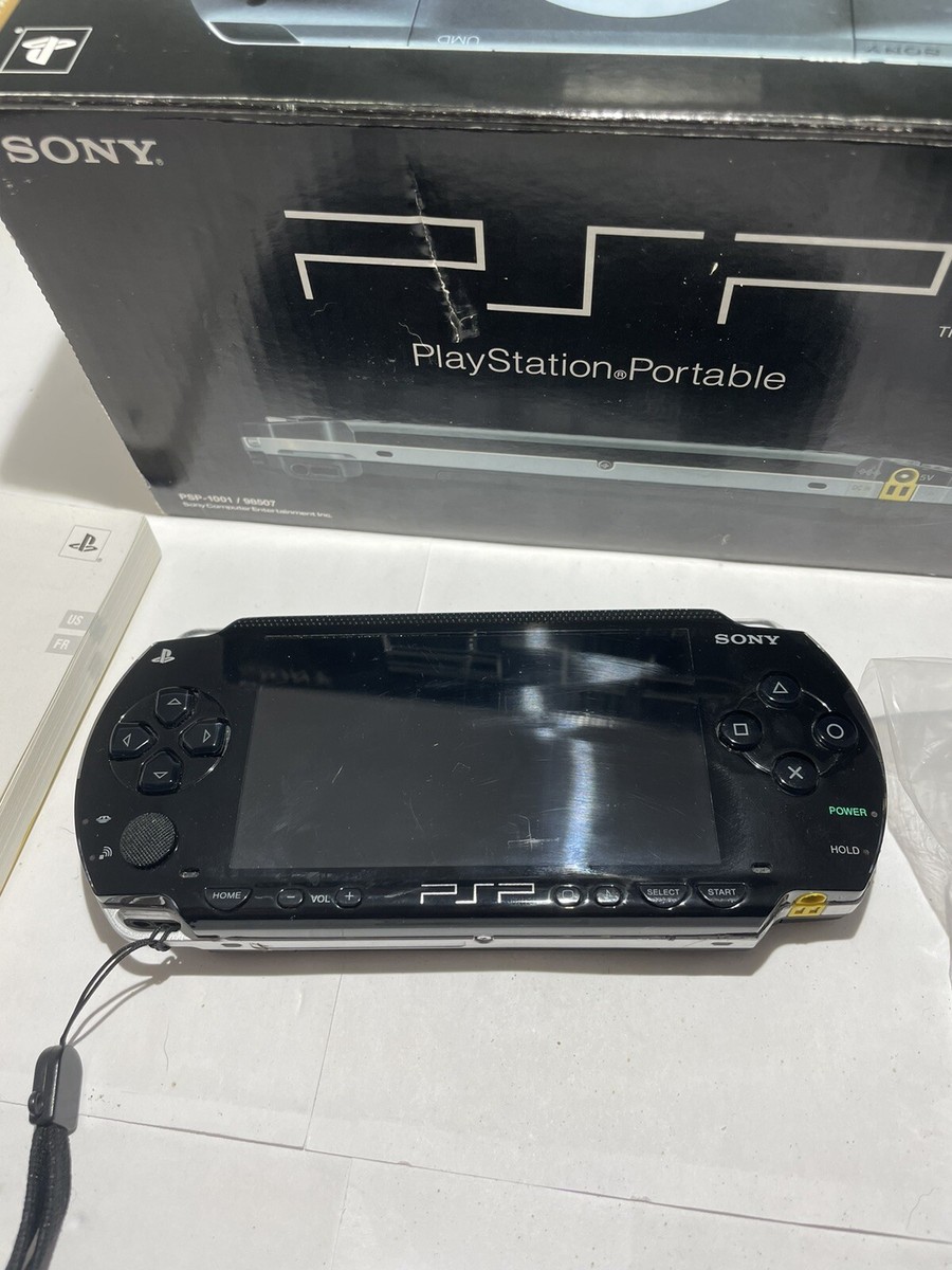 PSP1000 本体 ブラック 箱付き SONY PSP-1000 本体 ブラック 箱付き - メルカリ