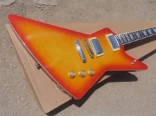 Hamer Cherry Sunburst Flamed Maple Top Electric Guitar Mahogany Body & Neck